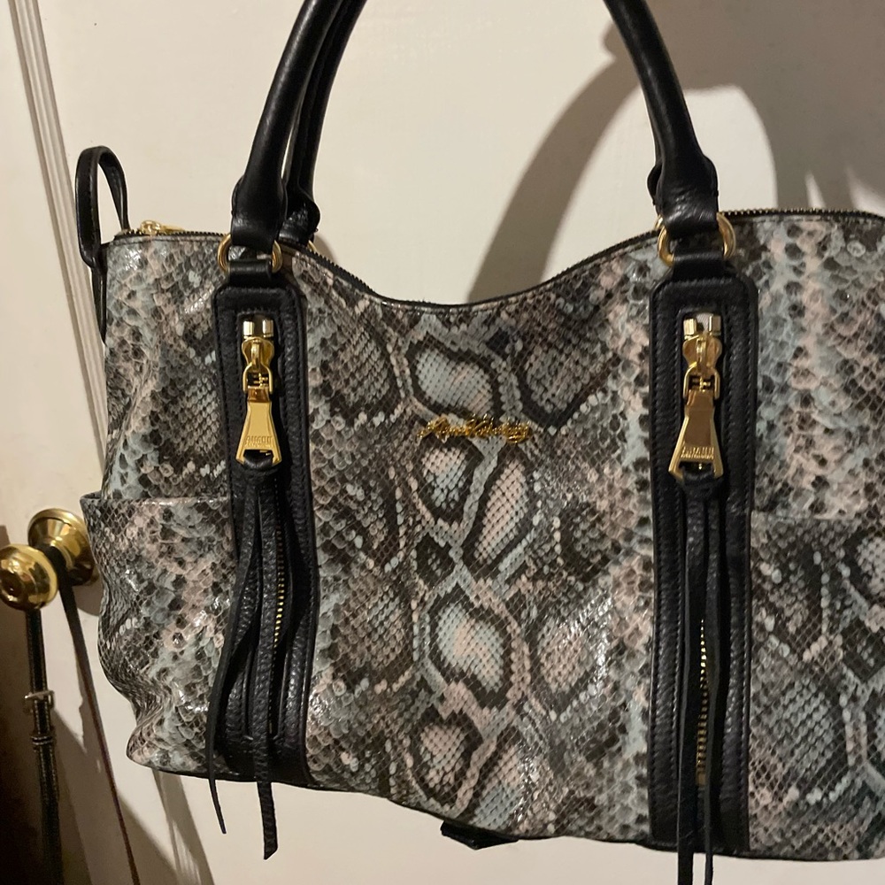 Aimee Kestenberg Leather Snake Handbag